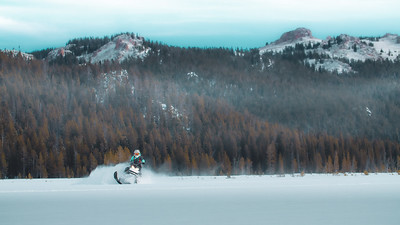 Most Scenic Snowmobile Trails in the Bighorns