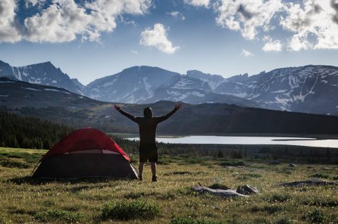 Camping in the Bighorn Mountains