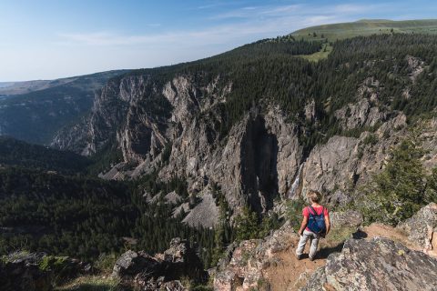 Bucking Mule Falls Overlook