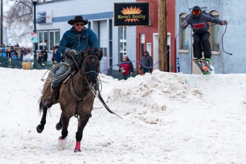 Skijoring