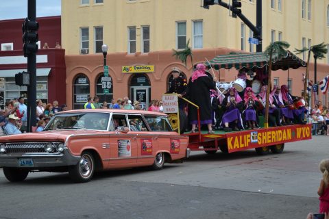 Kalif Shriners at the Sheridan WYO Rodeo Parade