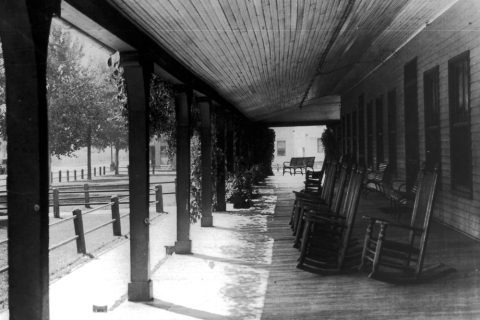 Sheridan Inn Porch