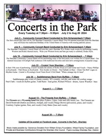 Concerts in the Park