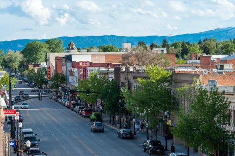 Downtown Sheridan, Wyoming
