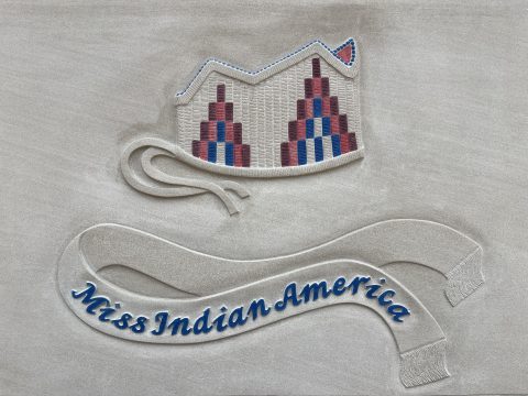 Crown and Pageant Sash: Honoring - leadership and tribal advocacy